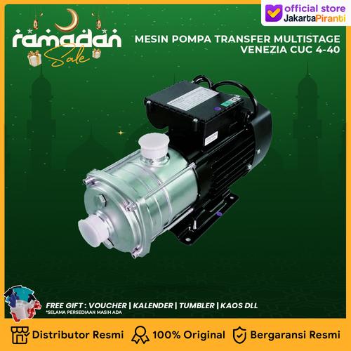 [EZM.5100484] Mesin Pompa Air Pendorong Booster Pump Multistage Venezia CUC 4-40