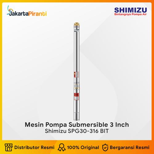 [EZM.5100488] Pompa Celup Dalam Submersible Satelit 0.75HP Shimizu SPG30-316 BIT