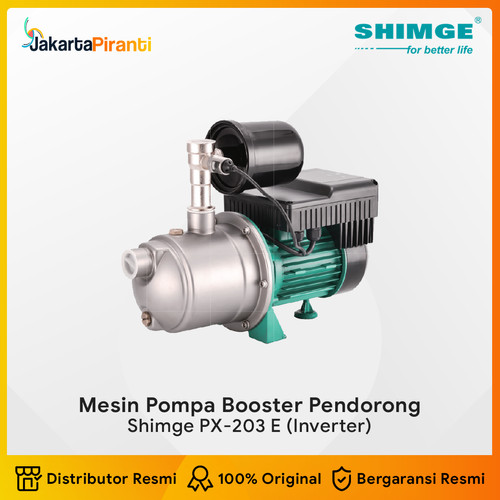 [EZM.5100541] Mesin Pompa Air Pendorong Booster Pump Inverter Shimge PX-203 E