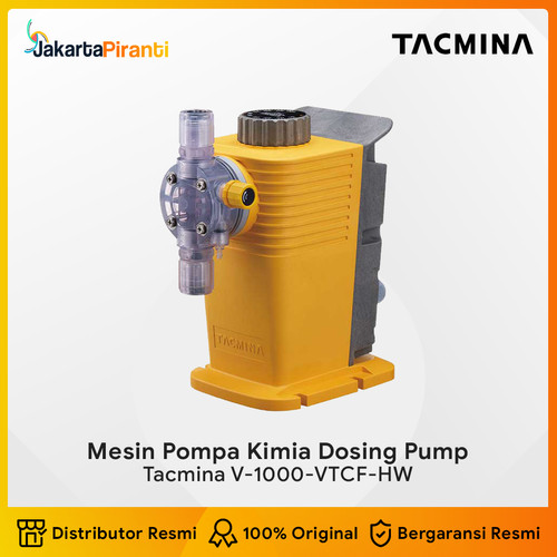 [EZM.5100555] Mesin Pompa Kimia Metering Dosing Pump Tacmina CSII-1000-VTCF-HW