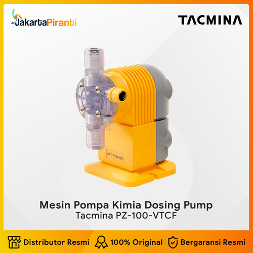 [EZM.5100557] Mesin Pompa Kimia Selenoid Metering Dosing Pump Tacmina PZ-100 VTCF