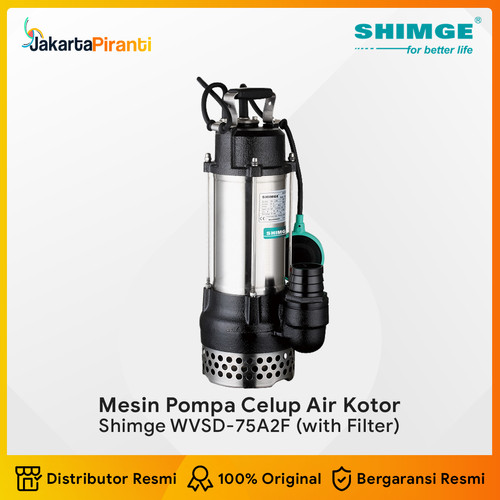 [EZM.5100559] Mesin Pompa Celup Air Bersih Submersible Pump Shimge WVSD-75A2F