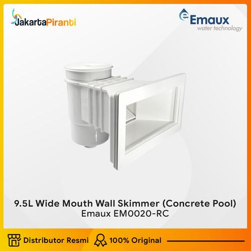 [EZM.5100679] 9.5L Wide Mouth Wall Skimmer Box Fitting Kolam Renang Emaux EM0020-RC