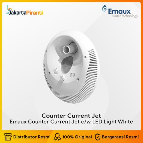 [EZM.5100697] Emaux Counter Current Jet with LED Light White Untuk Arus Kolam