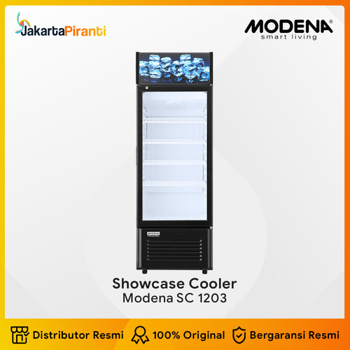 [EZM.5100731] Showcase Rak Display Cooler Modena SC 1203 Kulkas Pendingin Transparan
