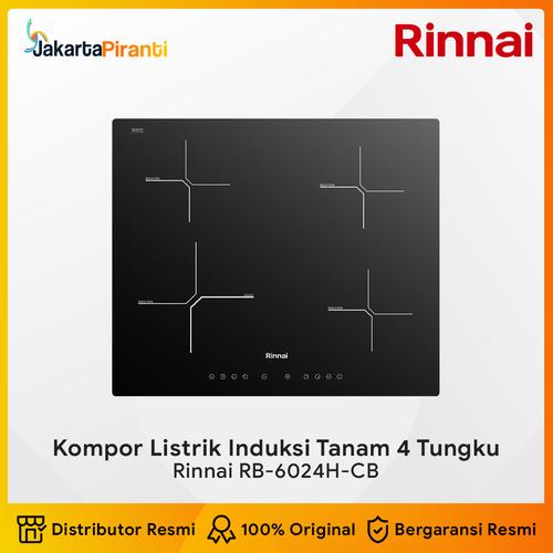 [EZM.5100737] Built-in Induction Hob Kompor Tanam Induksi Rinnai RB-6024H-CB