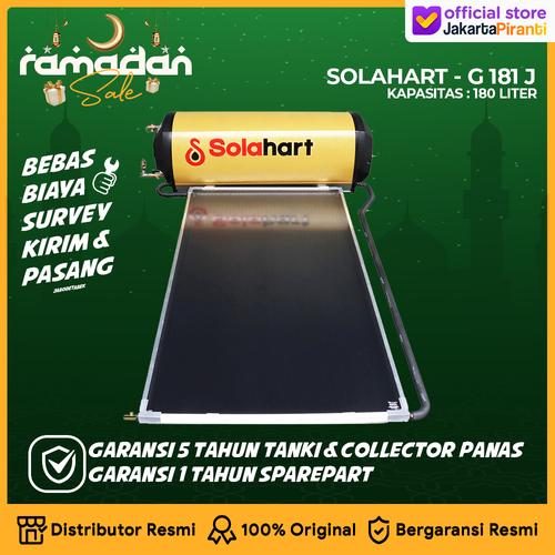 [EZM.5100762] Pemanas Air Tenaga Surya Solahart Solar Water Heater 181 Gold J