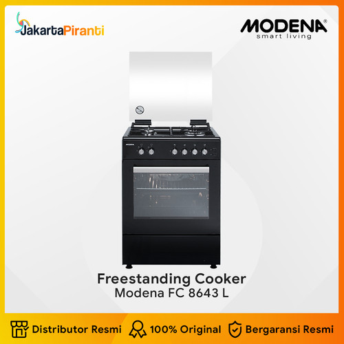 [EZM.5100771] Kompor Gas Oven Freestanding Cooker Modena FC 8643 L Free Standing