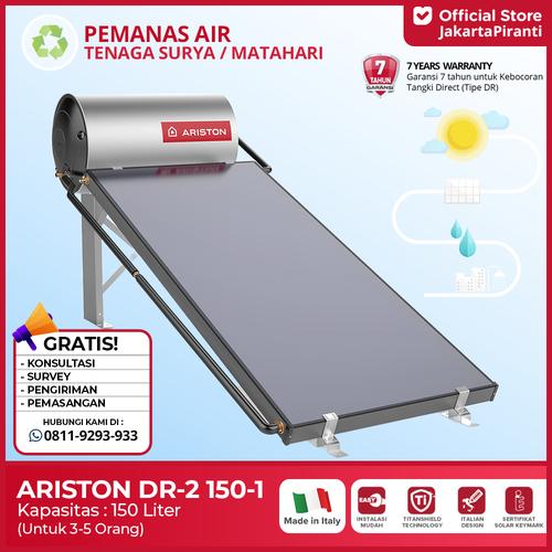 [EZM.5100781] Pemanas Air Solar Water Heater Ariston Kairos Thermo Direct 150 Liter