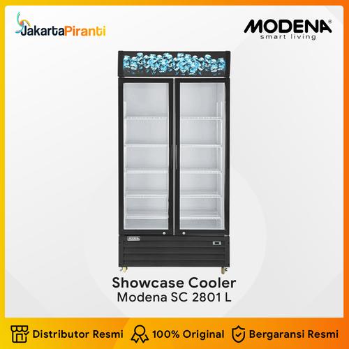 [EZM.5100789] Showcase Cooler Pendingin Minuman Modena SC 2801 L -KHUSUS JABODETABEK