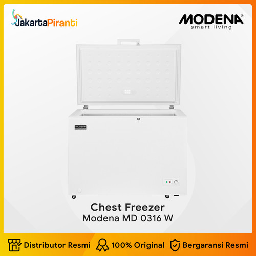 [EZM.5100794] Chest Freezer Box 310 liter Modena MD 0316 W / 0316W / MD0316W
