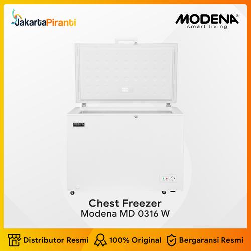 [EZM.5100794] Chest Freezer Box 310 liter Modena MD 0316 W / 0316W / MD0316W