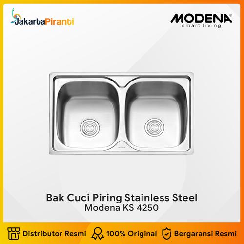 [EZM.5100799] Kitchen Sink Stainless Modena KS 4250 Tempat Cuci Piring