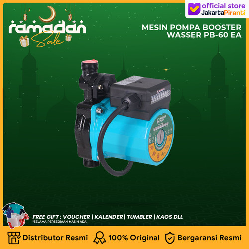 [EZM.5100811] Mesin Pompa Air Dorong Wasser PB 60 EA (Booster Pump)