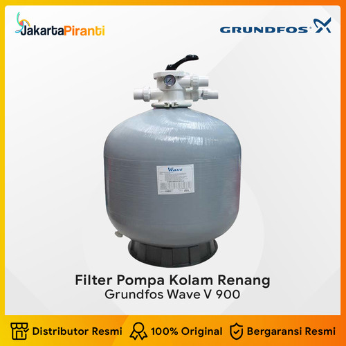 [EZM.5100813] Filter Pompa Kolam Renang Sand Filter Grundfos Wave V 900