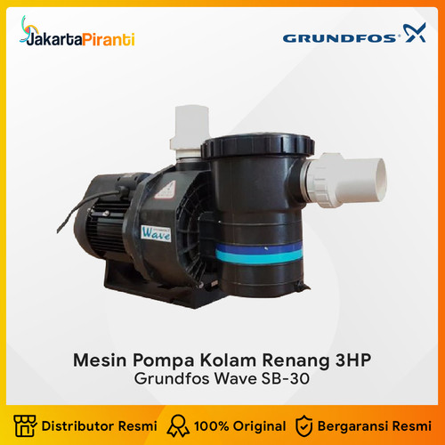 [EZM.5100818] Mesin Pompa Kolam Renang 3 HP Grundfos Wave SB-30