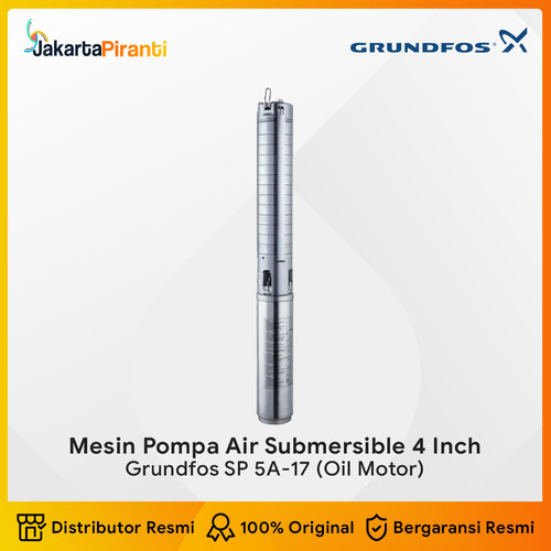 [EZM.5100904] Mesin Pompa Air Submersible Grundfos SP 5A-17 Oil Motor