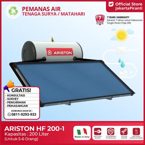 [EZM.5100952] Pemanas Air Solar Water Heater Ariston Kairos Thermo HF 200 Liter