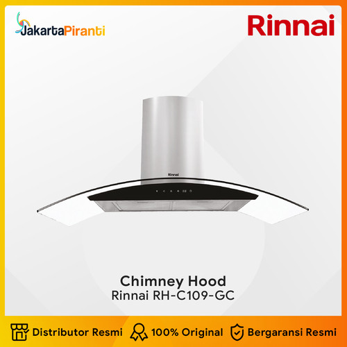 [EZM.5100988] Cooker Hood Rinnai RH-C109-GC Chimney Hood Penghisap Asap Kompor