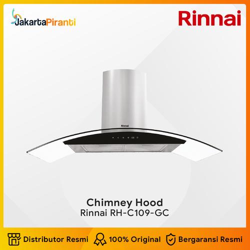 [EZM.5100988] Cooker Hood Rinnai RH-C109-GC Chimney Hood Penghisap Asap Kompor