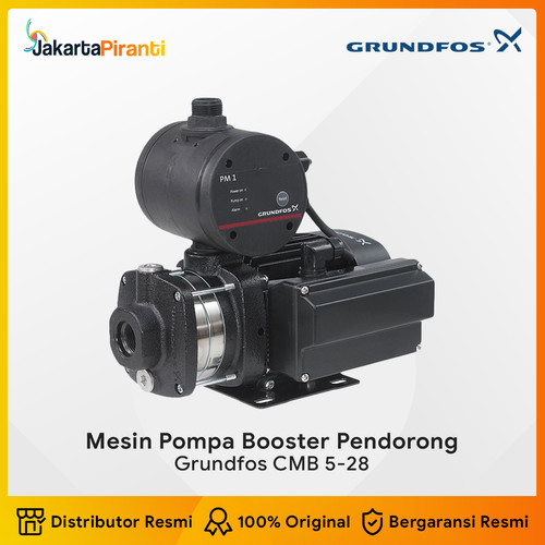 [EZM.5101052] Pompa Booster GRUNDFOS CMB 5-28 PM 1-22 Pompa Dorong Otomatis