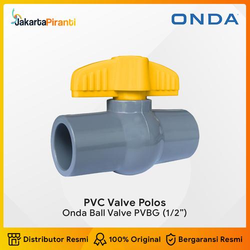 [EZM.5101084] Stop Kran Ball Valve Ballvalve ONDA PVBG 1/2" - PVC 1/2 Inch