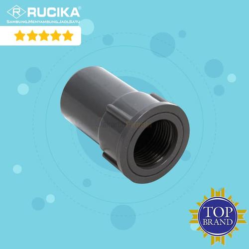 [EZM.5101103] Faucet Socket AW Rucika Sock Drat Dalam 1 Inch