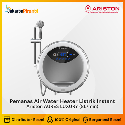 [EZM.5101129] Pemanas Air Electric Water Heater Listrik Instant Ariston AURES LUXURY / RT24E