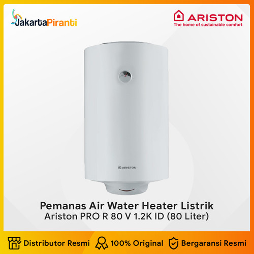 [EZM.5101132] Pemanas Air Electric Water Heater Listrik 80 Liter Ariston PRO R 80 V 1.2K ID