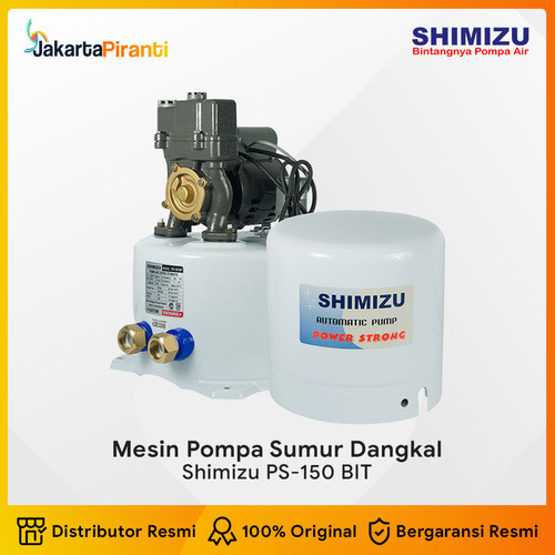 [EZM.5101202] POMPA SHIMIZU PS 150 BIT POMPA SUMUR DANGKAL 150 WATT