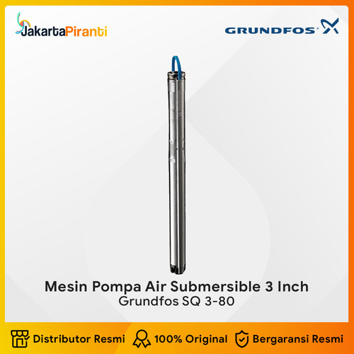 [EZM.5101204] Mesin Pompa Celup Submersible 3 Inch Grundfos SQ 3-80
