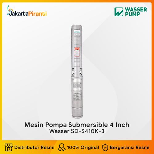 [EZM.5101206] Mesin Pompa Submersible Satelit Sibel Wasser SD-S410K-3 Kabel 55 meter