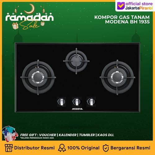 [EZM.5101242] Kompor Tanam Gas Hob Modena BH 1935 Crista - PROMO