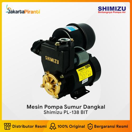 [EZM.5101259] Pompa Sumur Dangkal Shimizu PL-138BIT - Body Plastic Anti Karat