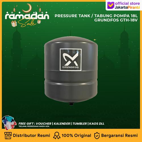 [EZM.5101276] Tabung Pompa Grundfos 18 Liter - Pressure Tank Tangki Grundfos GTH-18V