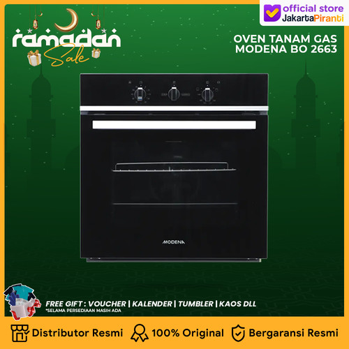 [EZM.5101339] Gas Oven Modena BO 2663 - Oven Gas Modena 60 cm
