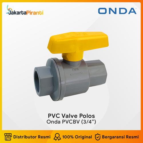 [EZM.5101341] Stop Kran Ball Valve - Ballvalve ONDA PVCBV 3/4" (3/4 Inch)