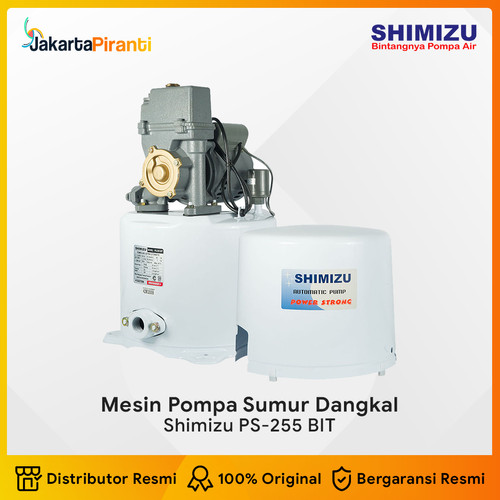 [EZM.5101462] Shimizu Pompa Sumur Dangkal PS-255 BIT