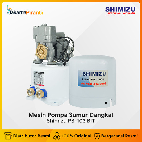 [EZM.5101471] Shimizu Pompa Sumur Dangkal PS-103 BIT