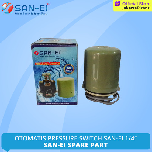 [EZM.5101493] San-ei Otomatis Pompa Air 1/4" (Pressure Switch)