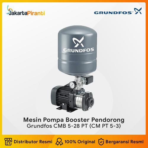 [EZM.5101537] Grundfos Mesin Pompa Dorong Booster Multistage CM PT 5-3 (CMB 5-28 PT)