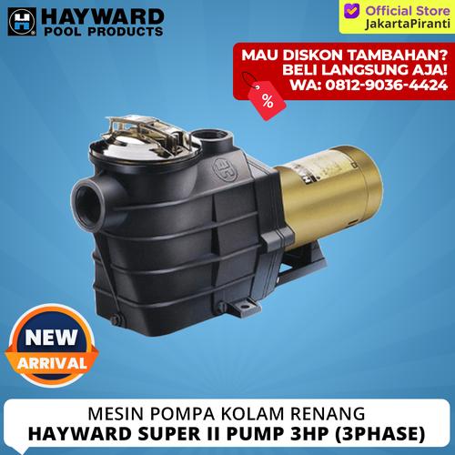 [EZM.5101571] Mesin Pompa Kolam Renang 3HP 3Phase Hayward Super II Pump SP303053
