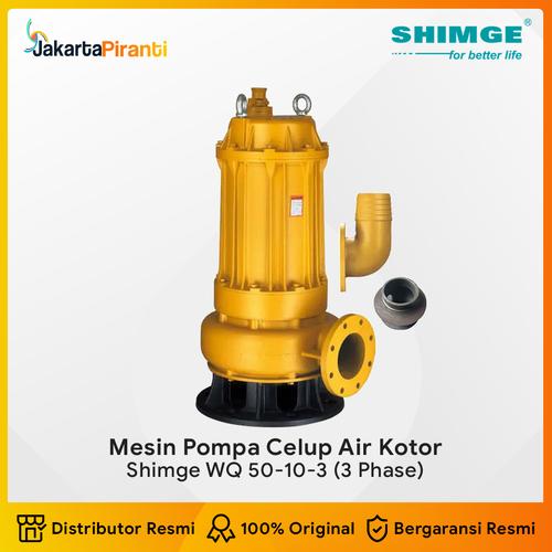 [EZM.5101572] Sewage Pump Shimge Pompa Celup Air Kotor 4HP 3PHASE WQ 50-10-3