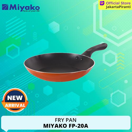[EZM.5101634] Miyako Fry Pan Teflon Penggorengan 20cm Miyako FP-20A