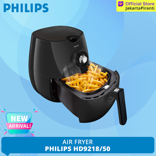 [EZM.5101694] Philips Air Fryer HD9218/50 - Hitam