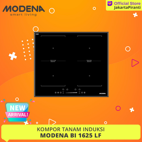 [EZM.5101719] Built-in Induction Hob 60 cm Kompor Induksi Tanam Modena BI 1625 F