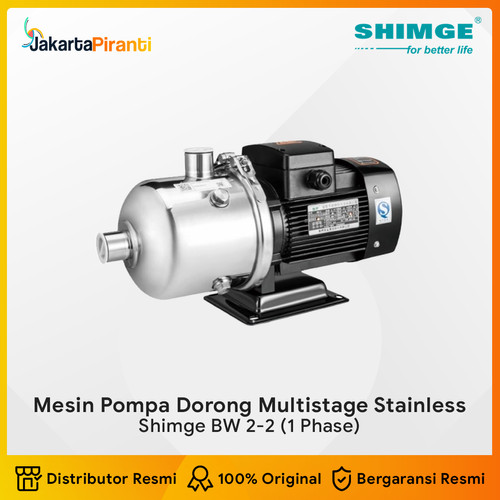 [EZM.5101727] Mesin Pompa Dorong Horizontal Multistage Centrifugal Shimge BW 2-2