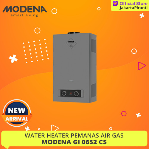 [EZM.5101744] Pemanas Air Water Heater Gas Modena GI 0652 CS