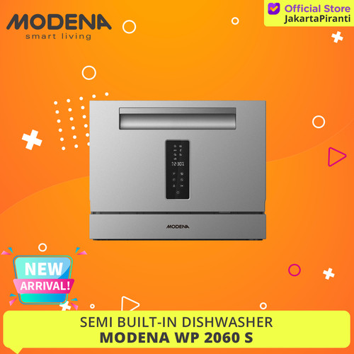 [EZM.5101748] Semi Freestanding Dishwasher Mesin Cuci Piring Modena WP 2060 S