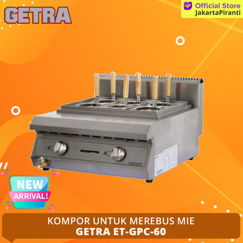 [EZM.5101753] Alat Mesin Kompor Untuk Merebus Mie Gas Noodle Cooker GETRA ET-GPC-60